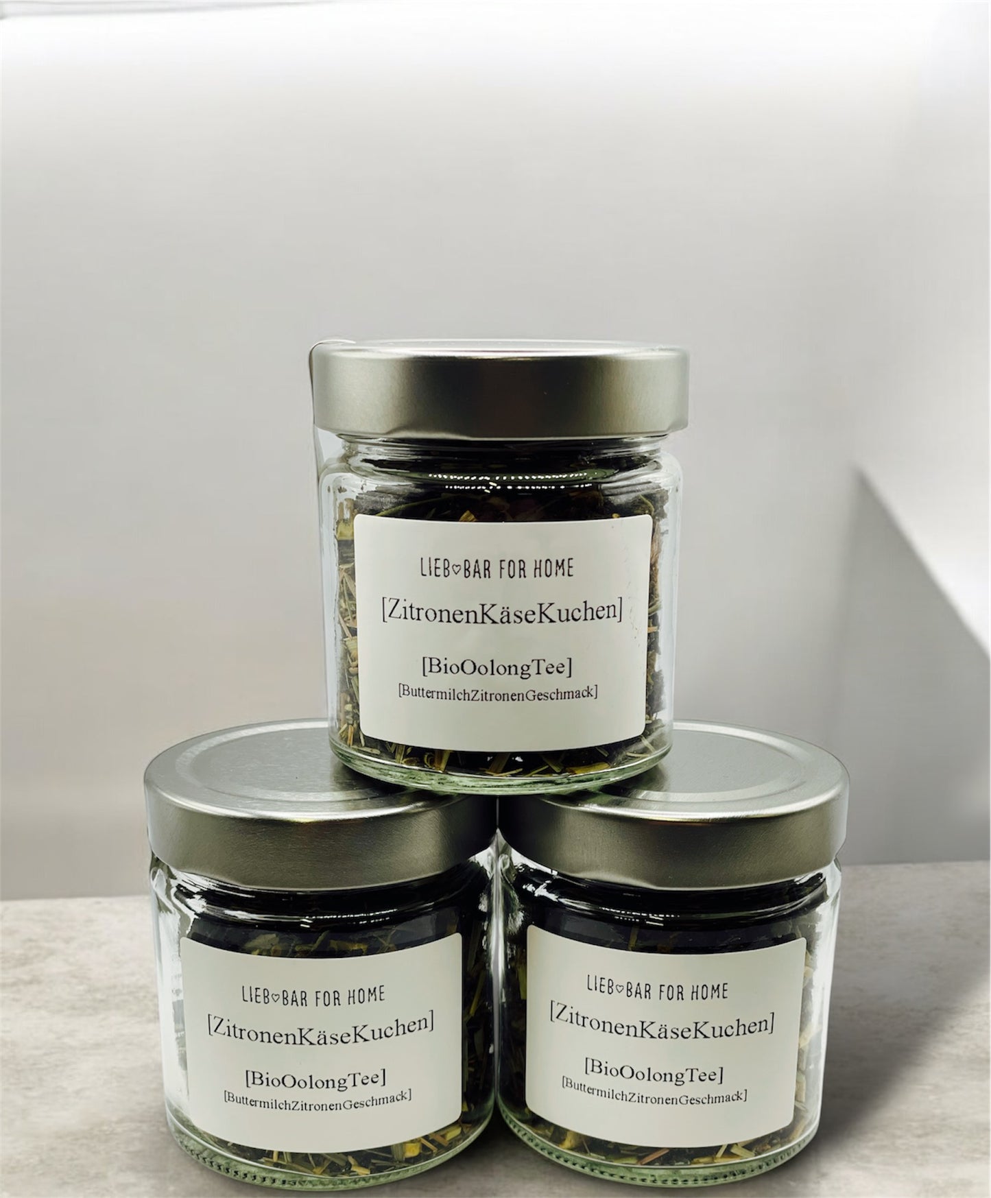 Zitronen-Käsekuchen-Tee