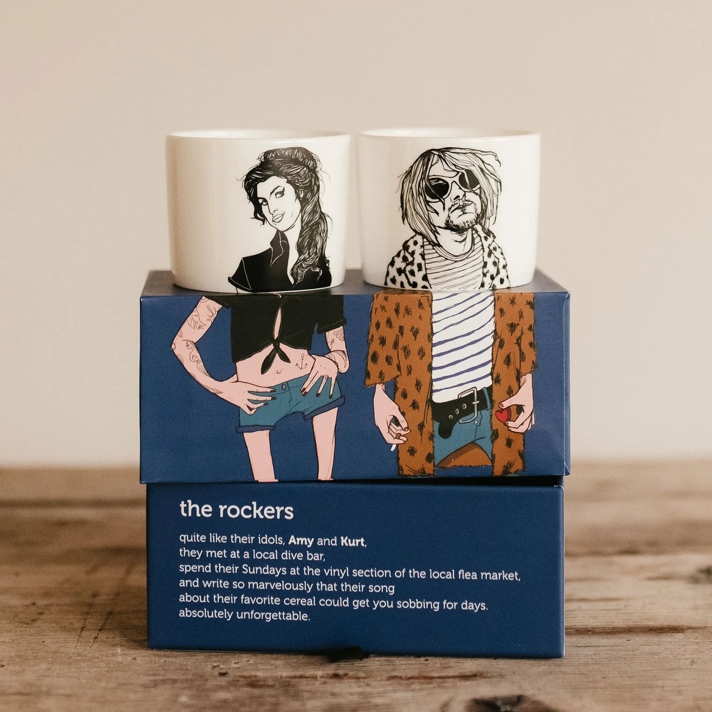 polonapolona-Espresso Set "The Rockers"