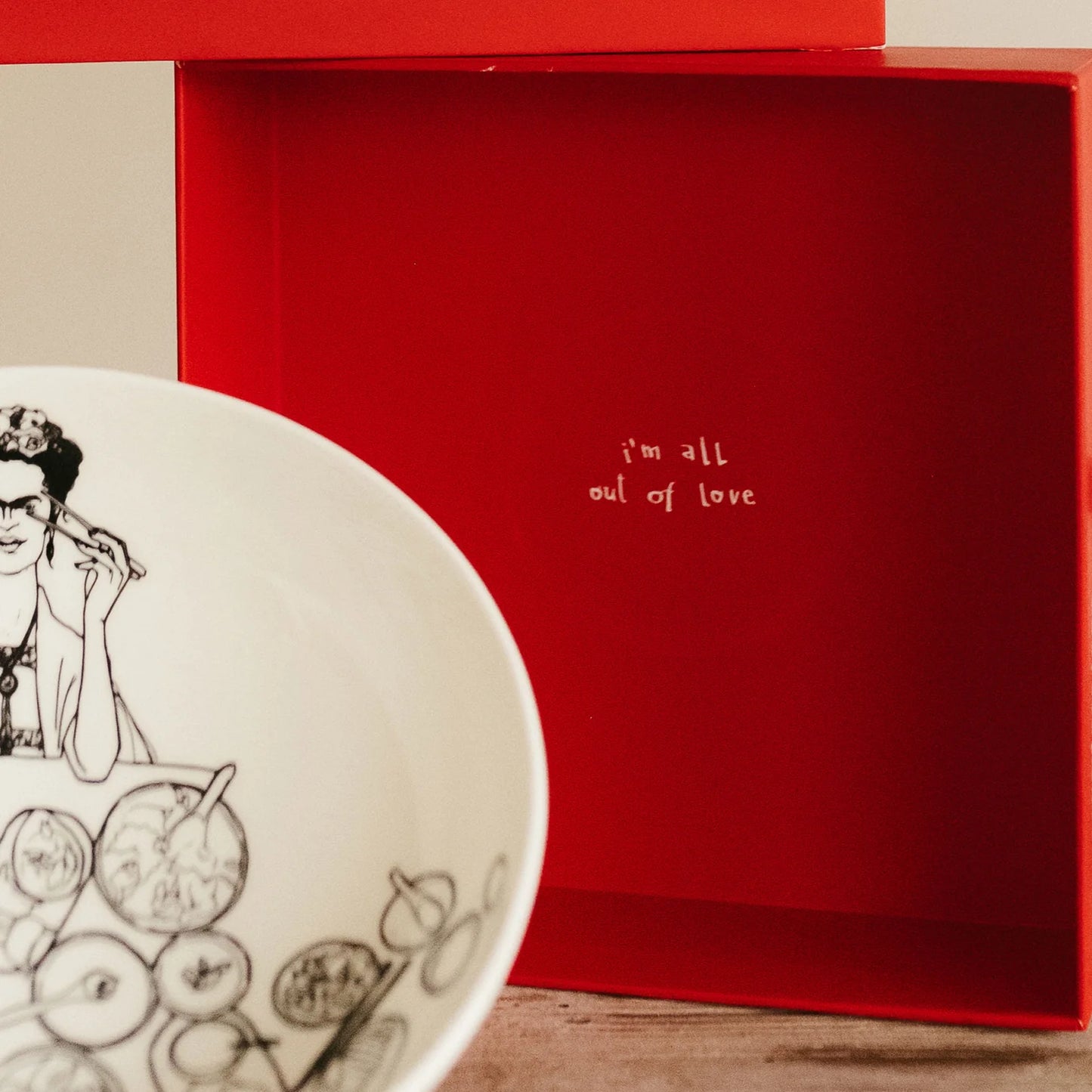 polonapolona-Bowl "Frida" - the tweezerless icon -